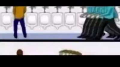 Fuck you, random urinal user