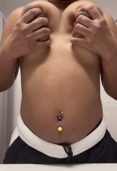 My boobs are perfect for your hands 