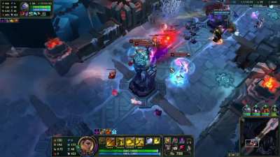 Huge Rell + Lethality Volibear Wombo Combo!