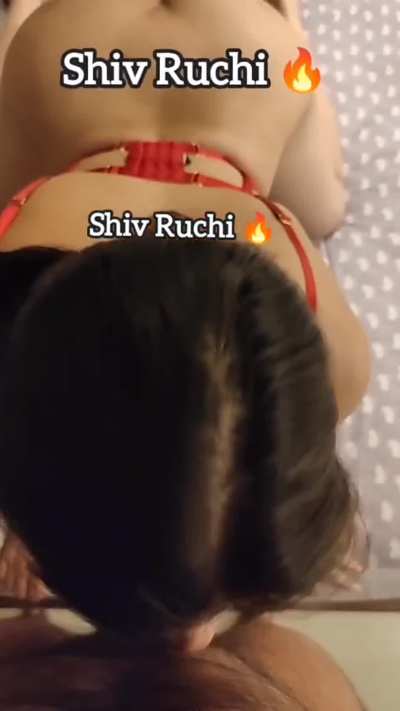 (hotwife) he loves it when i suck him like this!