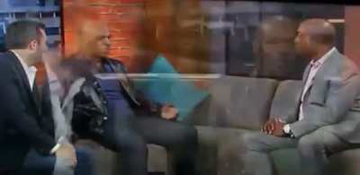 Don’t mess with Mike Tyson even on live TV.