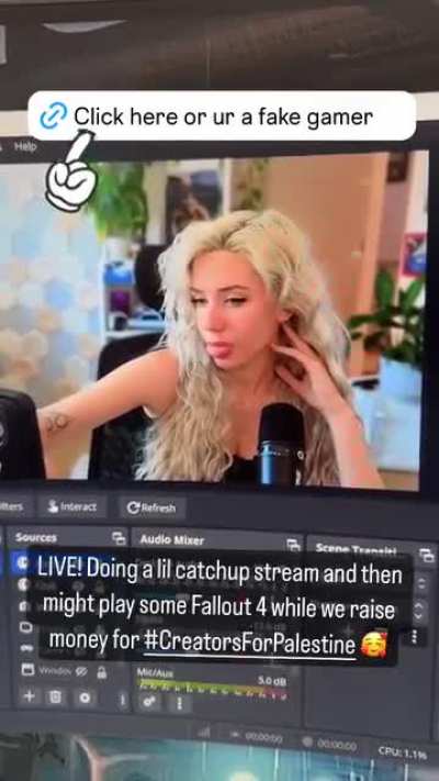 Alanah pre stream