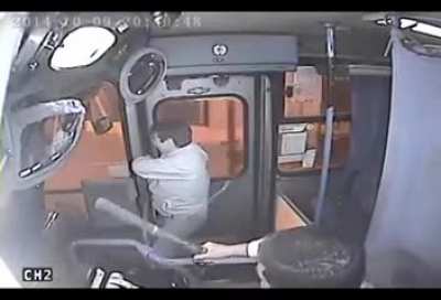 To steal from a Bus with a chad driver