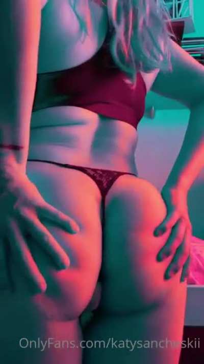 Her butt looks really big like