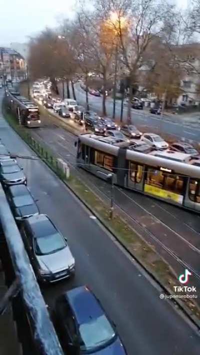 Behold the mighty tram king
