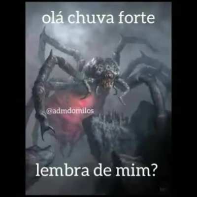 Chuva forte 😠