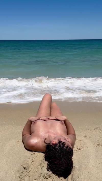 Relaxing in the sun