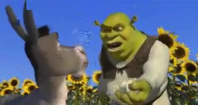 Ogres like onions(clip from the first Shrek movie in Russian dubbing)