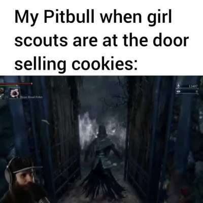He's just nannying
