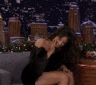 Choker and thighs on Fallon.