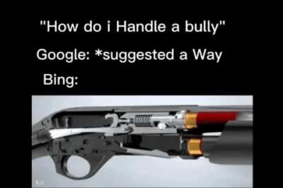 Bing ain't chilling