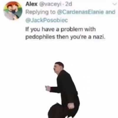 Can you breath? then you're a nazi.