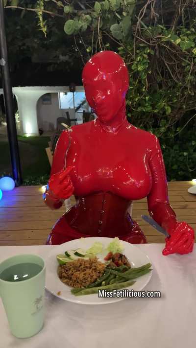 Dinner is served 😅