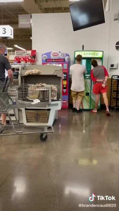 I call this one “Methany and Dan go to Walmart”