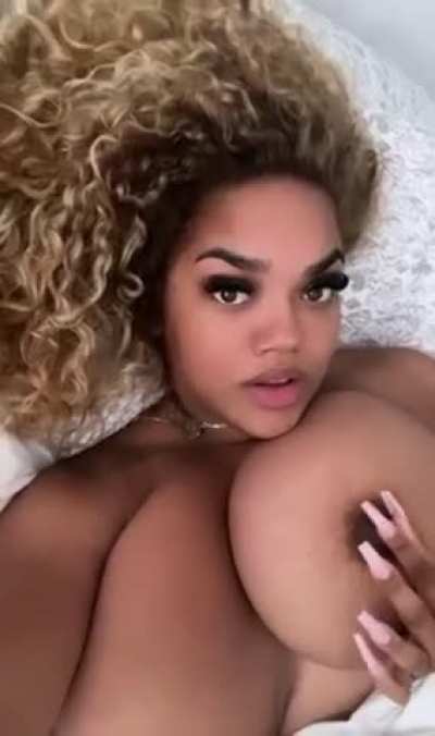Busty ebony