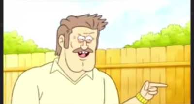 Mordecai,just can’t catch a break. A Regular Show Father’s Day special