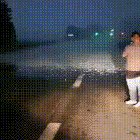 Just some hail