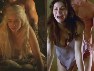 Emilia Clarke and Alexandra Daddario