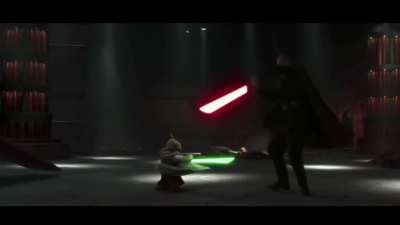 Lightsaber battles but its jazz