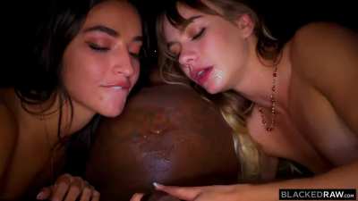 They get so slutty when there's a black man