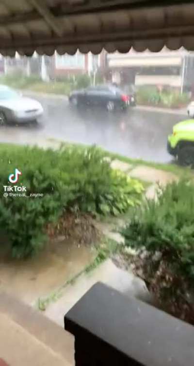 Raining in Westchester