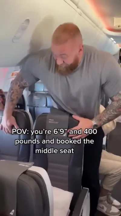 When a Unit crams into the middle seat
