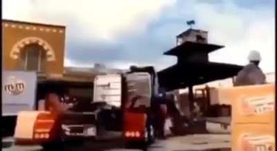 uhh, that big truck...
