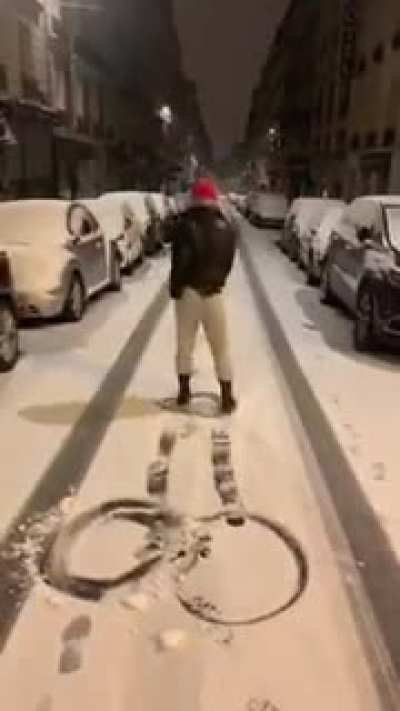 Χιόνισε