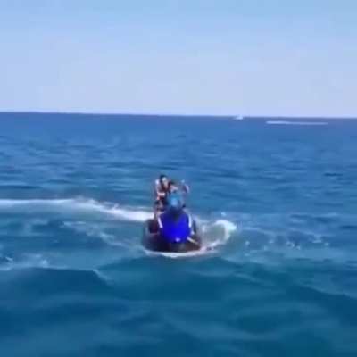 Jet skis are scary