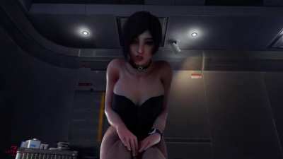 Gets tied up by Ada Wong (Extended) (Dezmall) [Resident Evil]