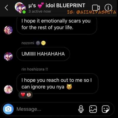 nico is for sure the most roastable friend in muse (found on ig @/aiimiyashita & reposted w/ permission)