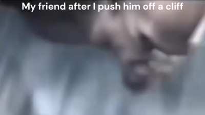 I would fall as well.
