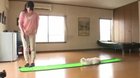 Woman shoots cat with golf ball