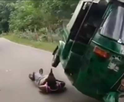 That's a cool stunt