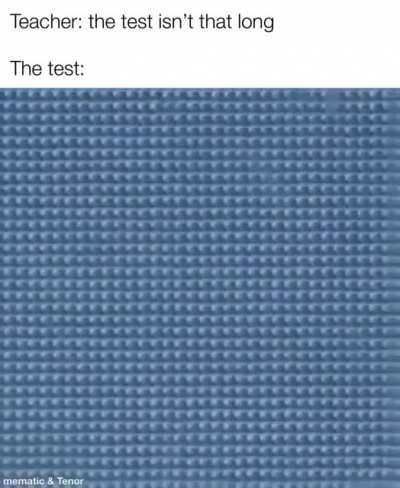 Yeah the teacher is a liar