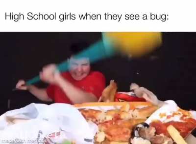 “SCREAM”, *runs out of class*