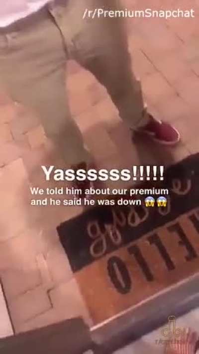 Lucky pizza guy