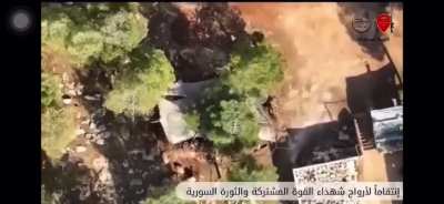 Syria: SNA drone unit targeted SDF/YPG positions & fighters with bomblets in the N. Aleppo countryside.