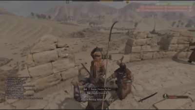 I witnessed a trebuchet get a headshot
