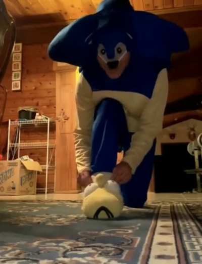 He's so fast