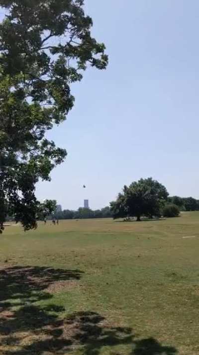 Department of Energy helicopter doing some laps over Zilker