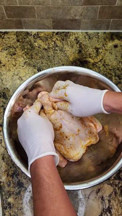 [Homemade] Whole Roasted Chicken