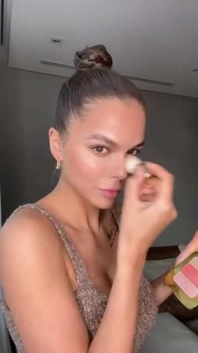 Make-up routine