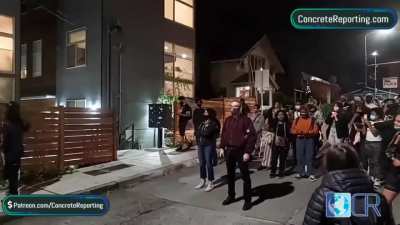Seattle BLM protesters demanding people to give their homes to black people
