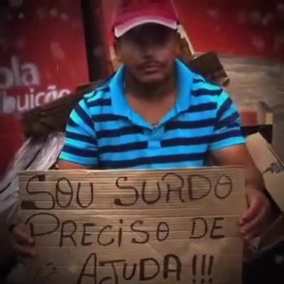 Coitado do homem