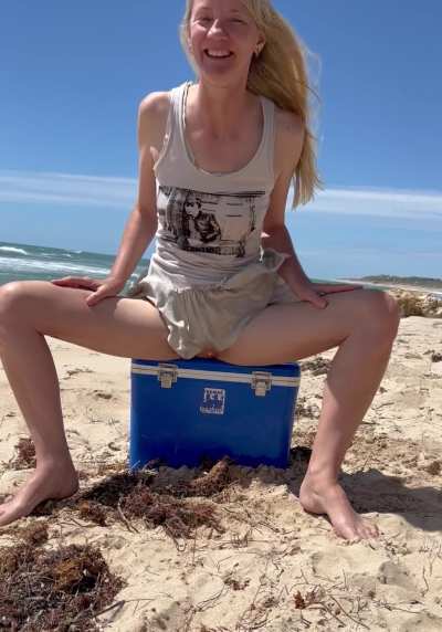 Beach shenanigans 