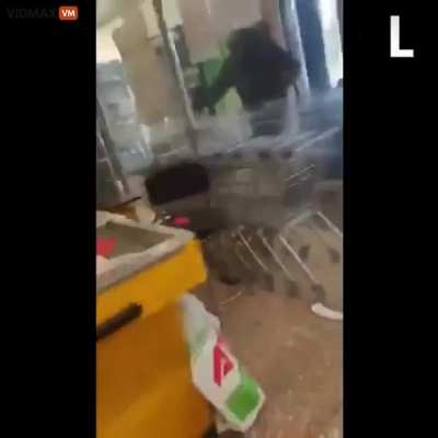 A Ukrainian Husband Has An Axe To Grind And Goes Back To The Store Where An Employee Allegedly Attacked His Wife For Not Wearing A Mask