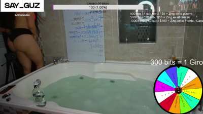 Sayguz saliendo de la bañera 2