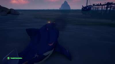 Rare Landshark sighting, these spawn rates are ridiculous