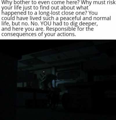 Isolation.